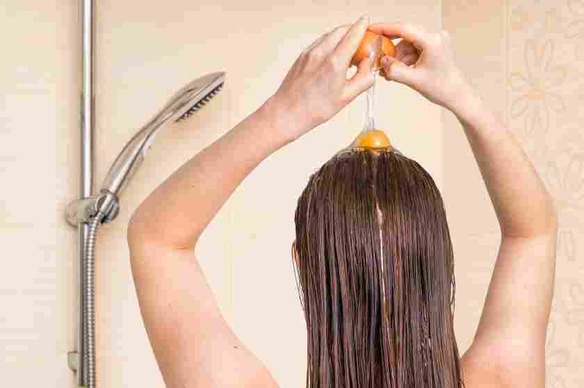 Маска для волос в домашних условиях с яйцом